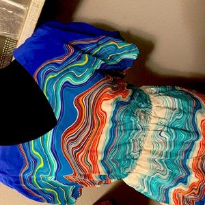 Trina Turk dress beautiful colors brand new no tags never worn